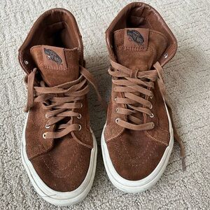 Vans Brown High-Top Men's Shoes